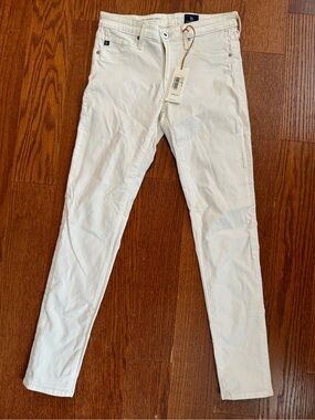 AG Adriano Goldschmied White Denim Jeans